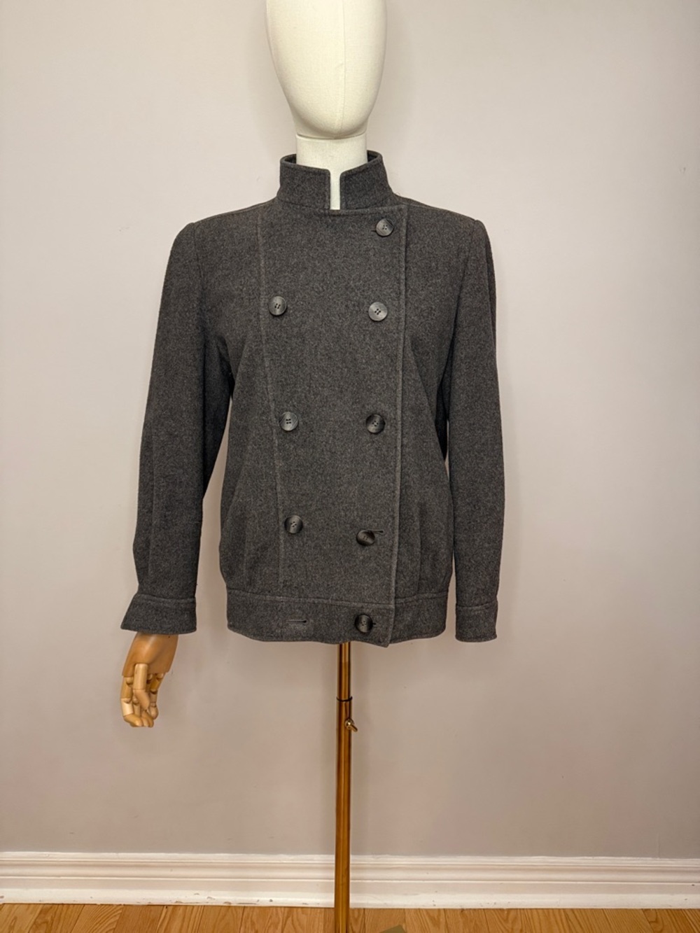 Vintage Irving Samuel Montreal Wool Jacket | Blue Union Label | MINT